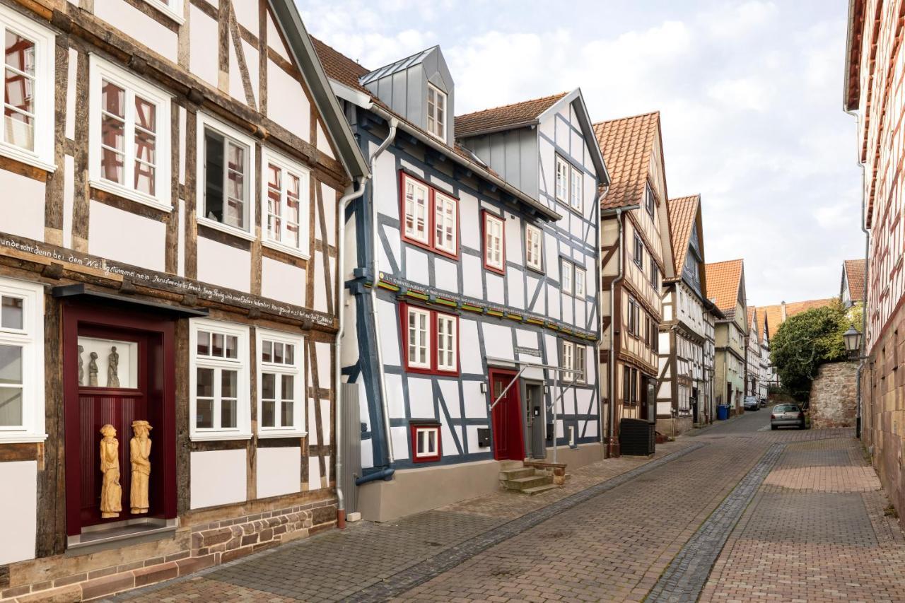 Ferienhaus Altstadtflair Bad Wildungen - Bis 8 Personen Dış mekan fotoğraf